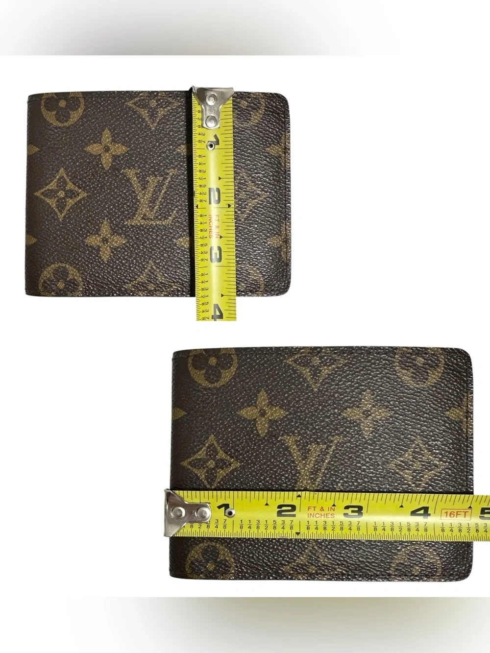 Louis Vuitton Monogram Leather Slim Bifold Men’s Wallet